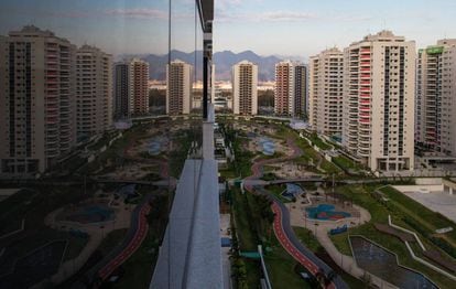 Vista geral da Vila Olímpica, na Barra da Tijuca.