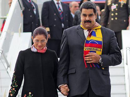 Nicolás Maduro e Cilia Flores chegam a Genebra na quinta-feira.