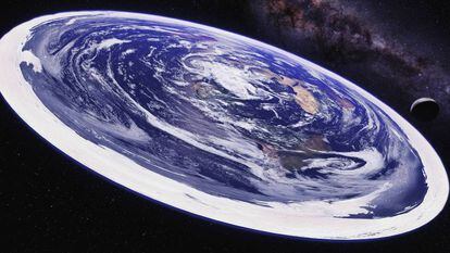 Os terraplanistas são milhares em todo o mundo. Segundo essas pessoas, nosso planeta é um disco situado no centro do universo e cercado por uma enorme muralha de gelo, como em ‘Game of Thrones’.