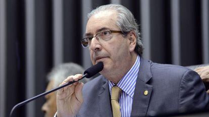 Cunha durante a sessão desta quinta-feira