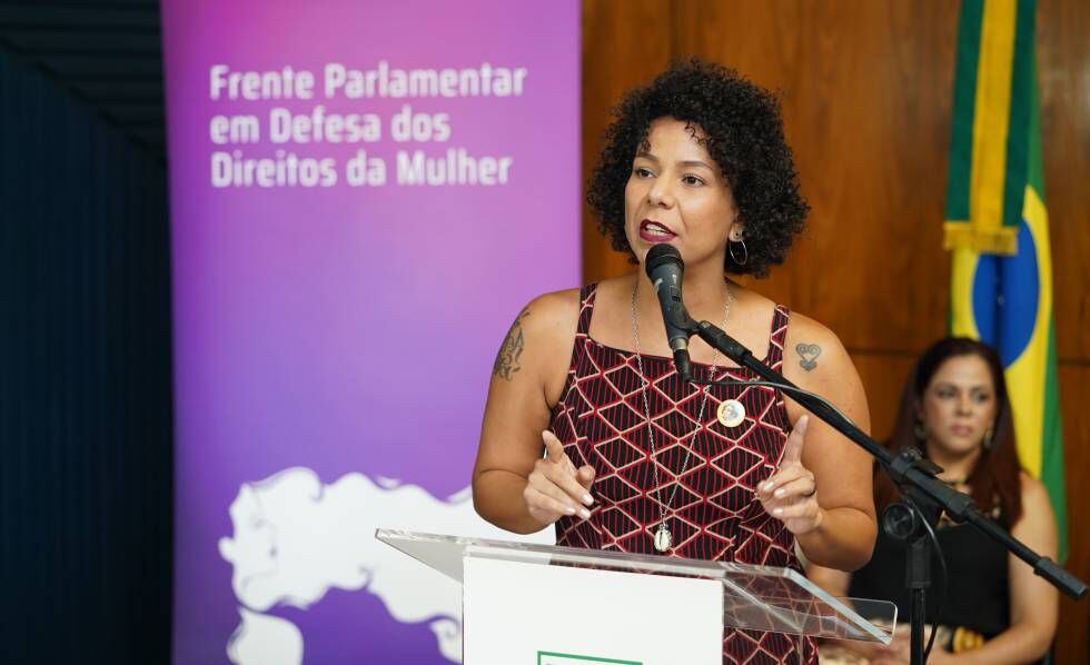 A deputada federal Áurea Carolina (PSOL-MG) é mestra em ciência política pela UFMG e especialista em gênero e igualdade pela Universidade Autônoma de Barcelona
