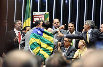 Votação do pedido de impeachment da presidenta Dilma Rousseff, na Câmara dos Deputados, em maio