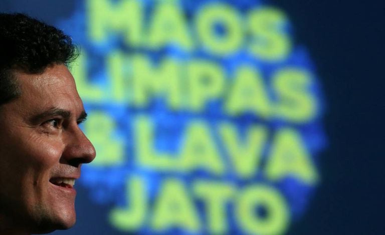 O juiz Sérgio Moro no Fórum