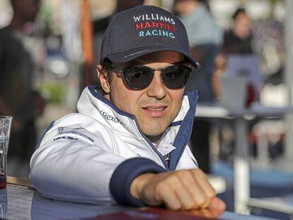 Retrato de Felipe Massa.