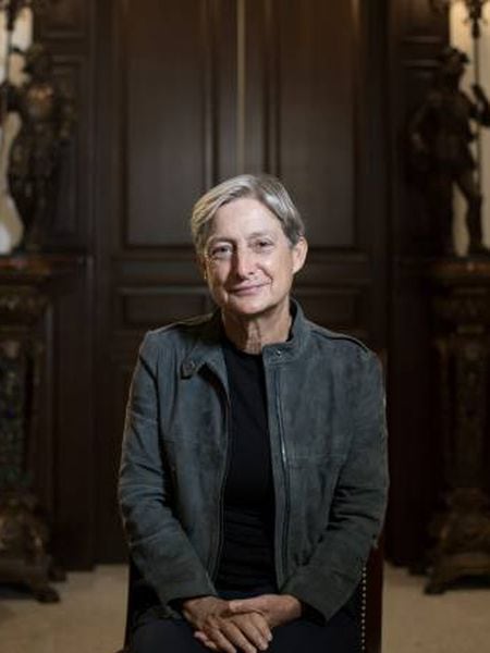 A filósofa norte-americana Judith Butler em Guadalajara (México).