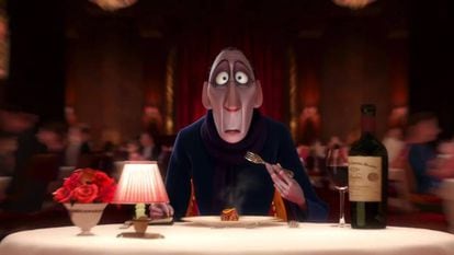 Cena do filme 'Ratatouille'.