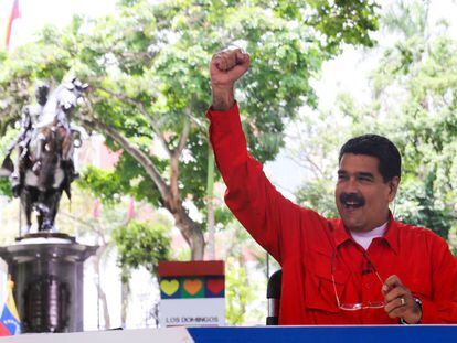 Maduro, durante a emissão de seu programa.