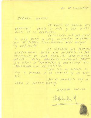 Cartas de Pablo Escobar