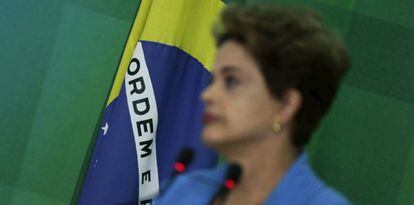 A presidenta Dilma Rousseff nesta segunda.