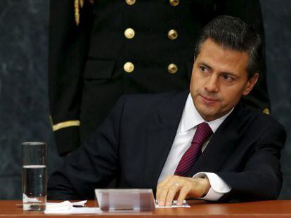 Peña Nieto, na sexta-feira.