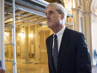 O promotor especial Robert Mueller, no Capitólio.