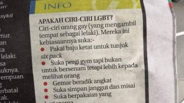 Extrato do artigo publicado no diário malaio ‘Sinar Harian’.