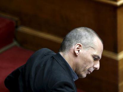 Yanis Varoufakis em Atenas.
