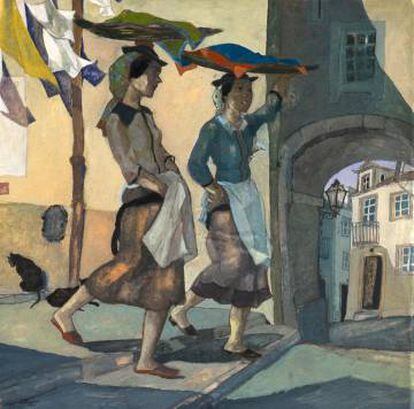 ‘Vendedoras Ambulantes de Peixe’ (1930), de Jorge Barradas.