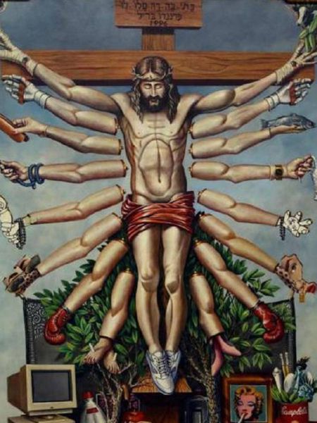 Cruzando Jesus Cristo Deusa Schiva, de Fernando Baril.