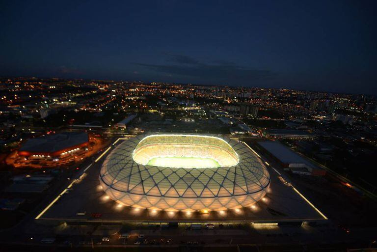 Arena Amazônia, construído para a Copa do Mundo