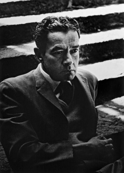 Juan Rulfo na Cidade do México nos anos 50.