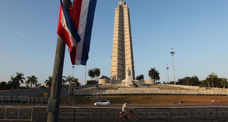 Praça da Revolução em Havana.