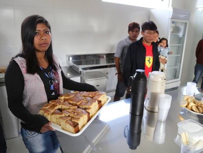 Na nova padaria, os guaranis assarão pães e bolos feitos com frutas e verduras.