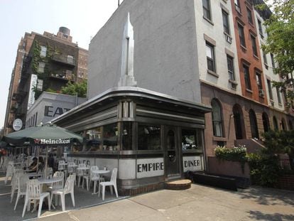 Empire Diner, em Nova York.