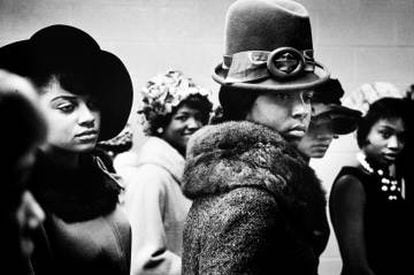 Desfile de moda no Harlem, 1963