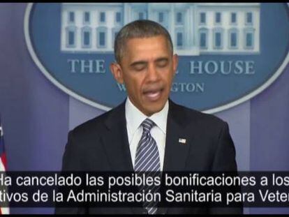Obama fala da saída do secretário.