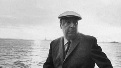 Pablo Neruda, em foto de 1966.