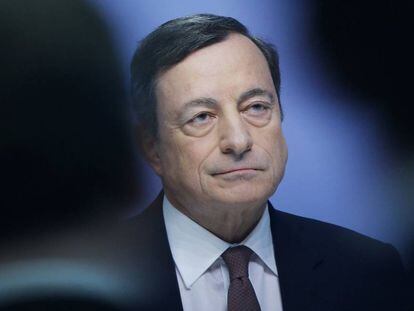 Mario Draghi, presidente do BCE