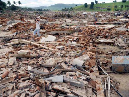 Em Alagoas, as inundações destruíram a infraestrutura das cidades próximas ao Rio Mundaú.