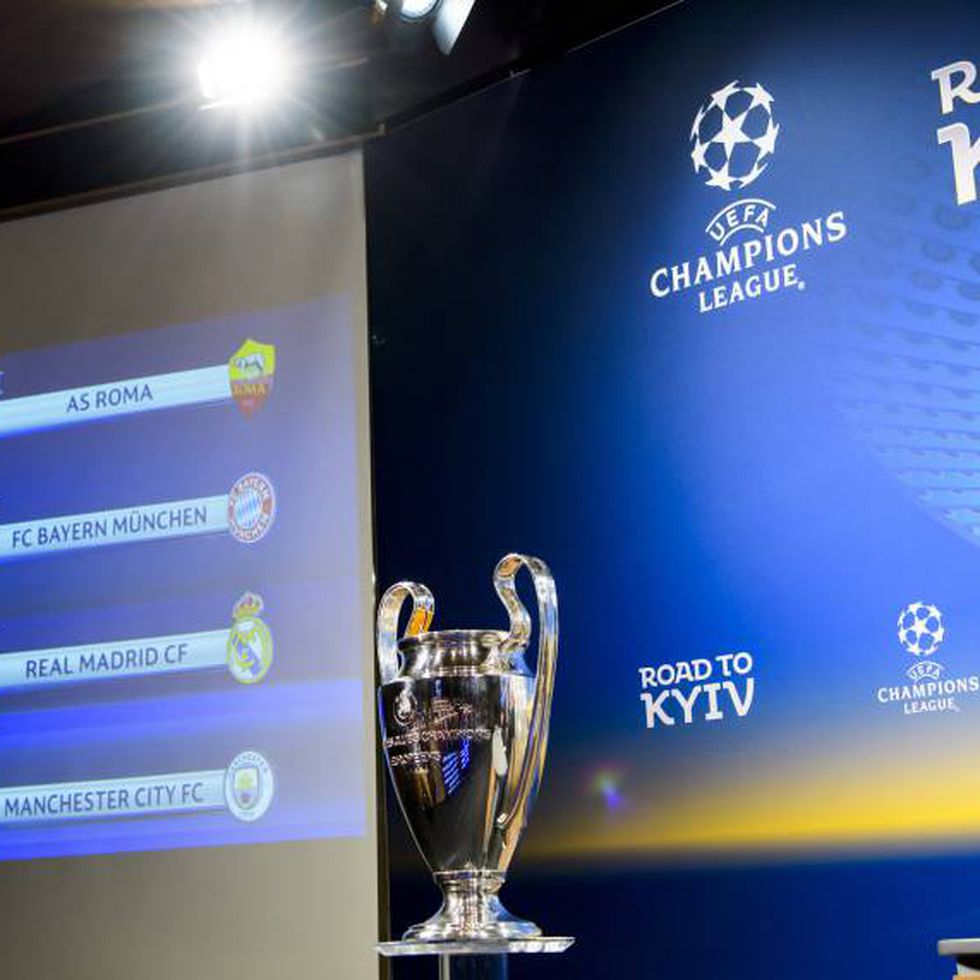 Resultados dos jogos de ida das oitavas de final da UEFA Champions League