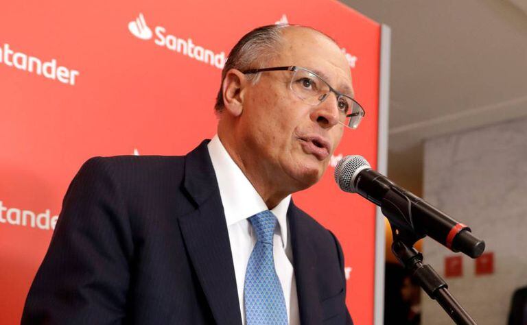 Geraldo Alckmin, em 18 de abril.