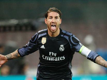 Sergio Ramos virou o jogo para o Real Madrid.