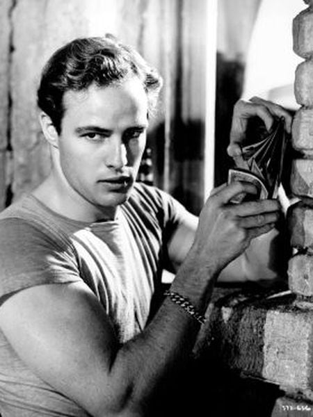 Marlon Brando, no filme de Elia Kazan 'Um bonde chamado desejo'.