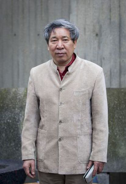 Yan Lianke em Londres em imagem feita em 2013.