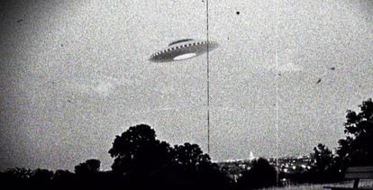 Suposta imagem de um OVNI em Westall (Austrália), em 1966.