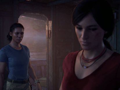 Imagem das duas protagonistas de 'Uncharted. The lost legacy'.