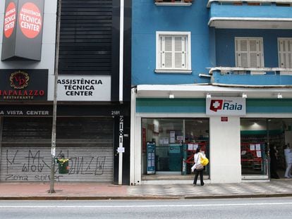 Farmácias continuam funcionando em São Paulo no período de quarentena.