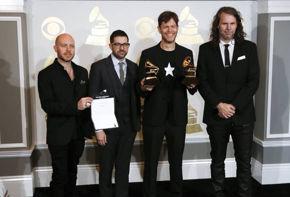 Jason Lindner, Mark Guiliana, Donny McCaslin e Tim Lefebvre, a banda que gravou 'Blackstar' com David Bowie.