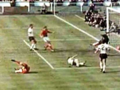 Gol fantasma da Inglaterra na Copa de 1966.