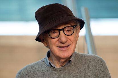 Woody Allen em julho de 2019 em San Sebastián (Espanha).