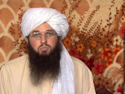 Gadahn, em um vídeo das Sahab, aparelho midiático de Al Qaeda, difundido em março de 2010.