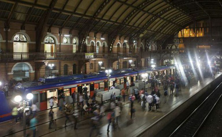 Estação da Luz, na região central de São Paulo.