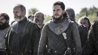 Kit Harington, no papel de Jon Snow em 'Game of Thrones'.