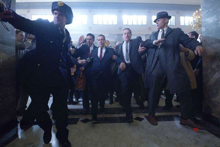 Al Pacino e Robert de Niro em ‘O Irlandês’, filme de Martin Scorsese produzido pela Netflix.