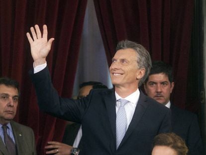 O presidente argentino, Mauricio Macri.