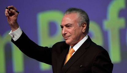 O presidente Michel Temer.