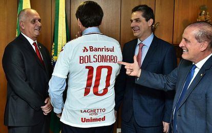 Bolsonaro volta futebol Inter