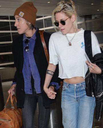Kristen Stewart e Alicia Cargile, em Los Angeles.