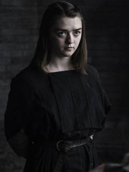 Maisie Williams, a Arya Stark de ‘Game of Thrones’.