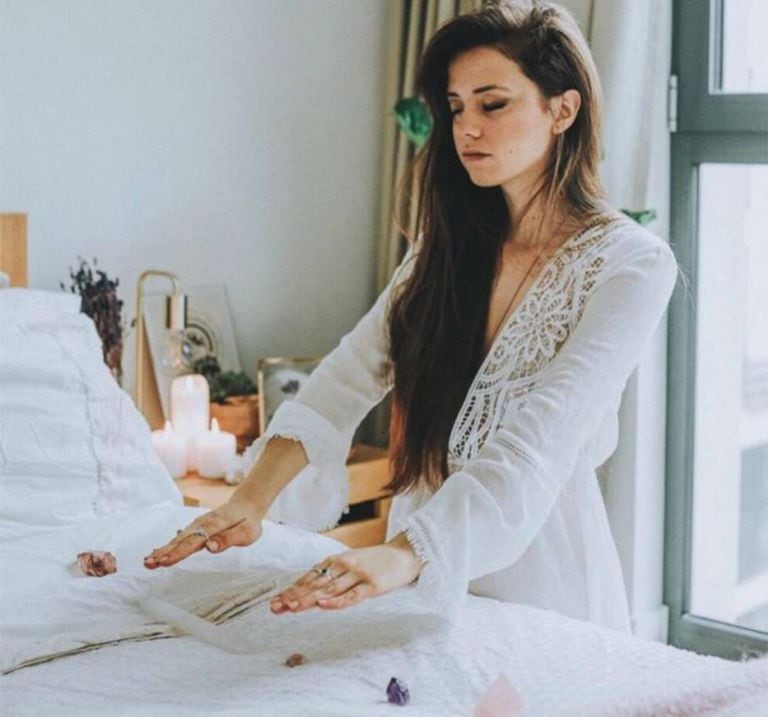 A 'influencer' Claudia Ayuso, em uma foto no seu Instagram.